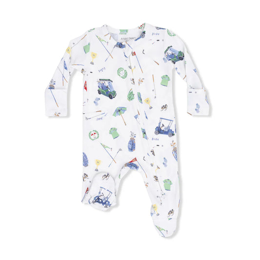 Golf Things 2-Way Zipper Footie