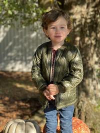 Cranmore Khaki Green Bomber Jacket - Select Size