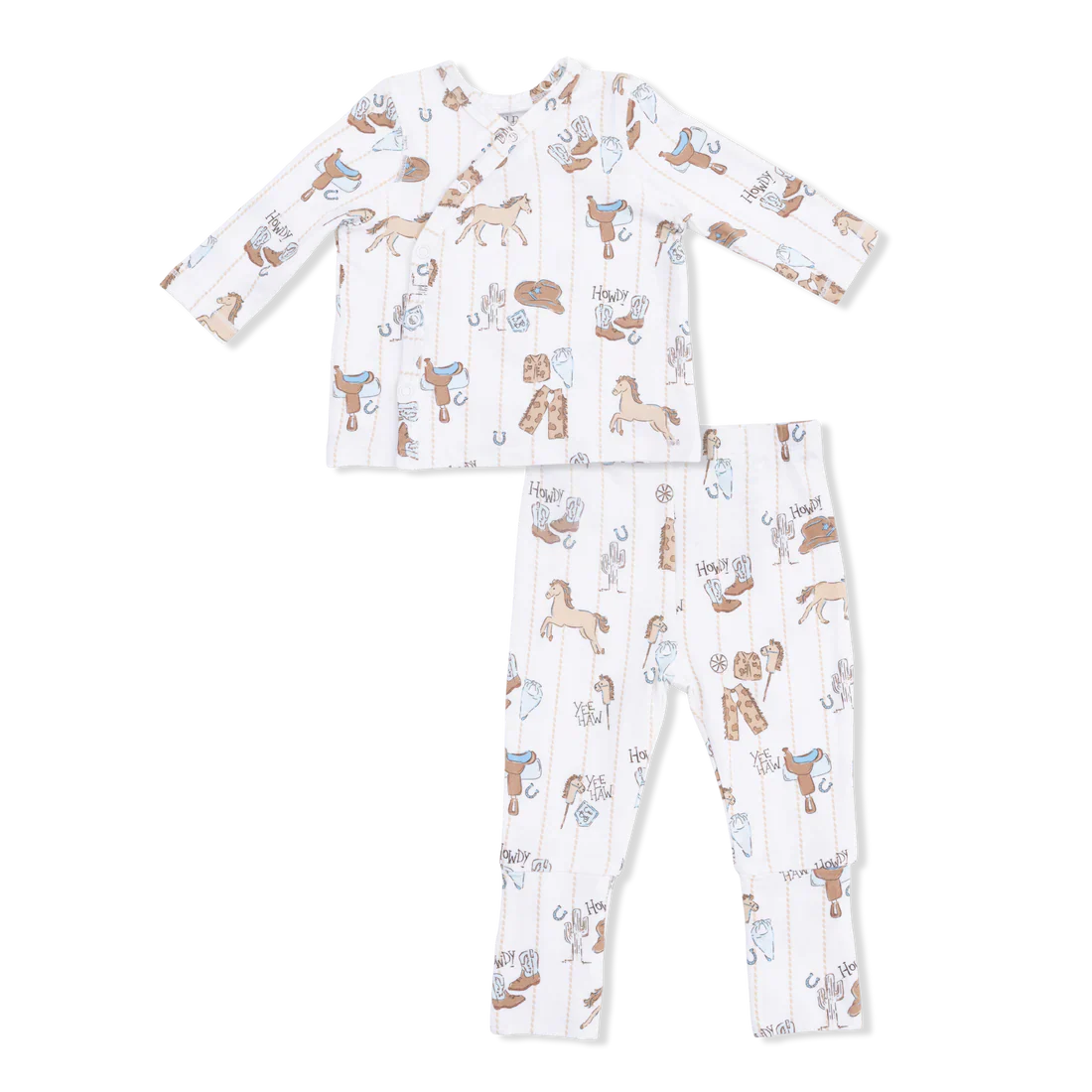 Cowboy Nursery Take Me Home Set w/Convertible Pant