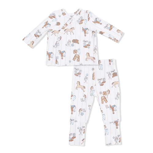 Cowboy Nursery Take Me Home Set w/Convertible Pant