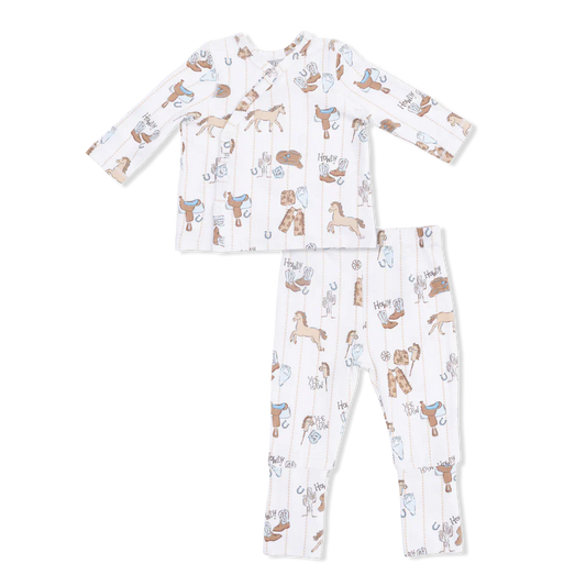 Cowboy Nursery Take Me Home Set w/Convertible Pant