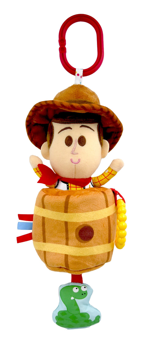 Disney Toy Story Woody in a Barrel Activity Toy