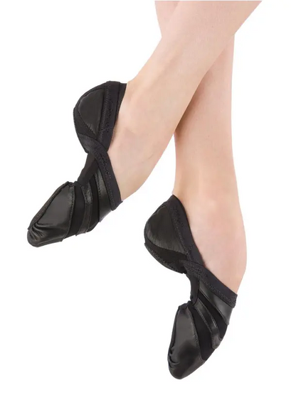 FF01 Black Seamless Stretch Freeform Ballet Shoe - Select Size