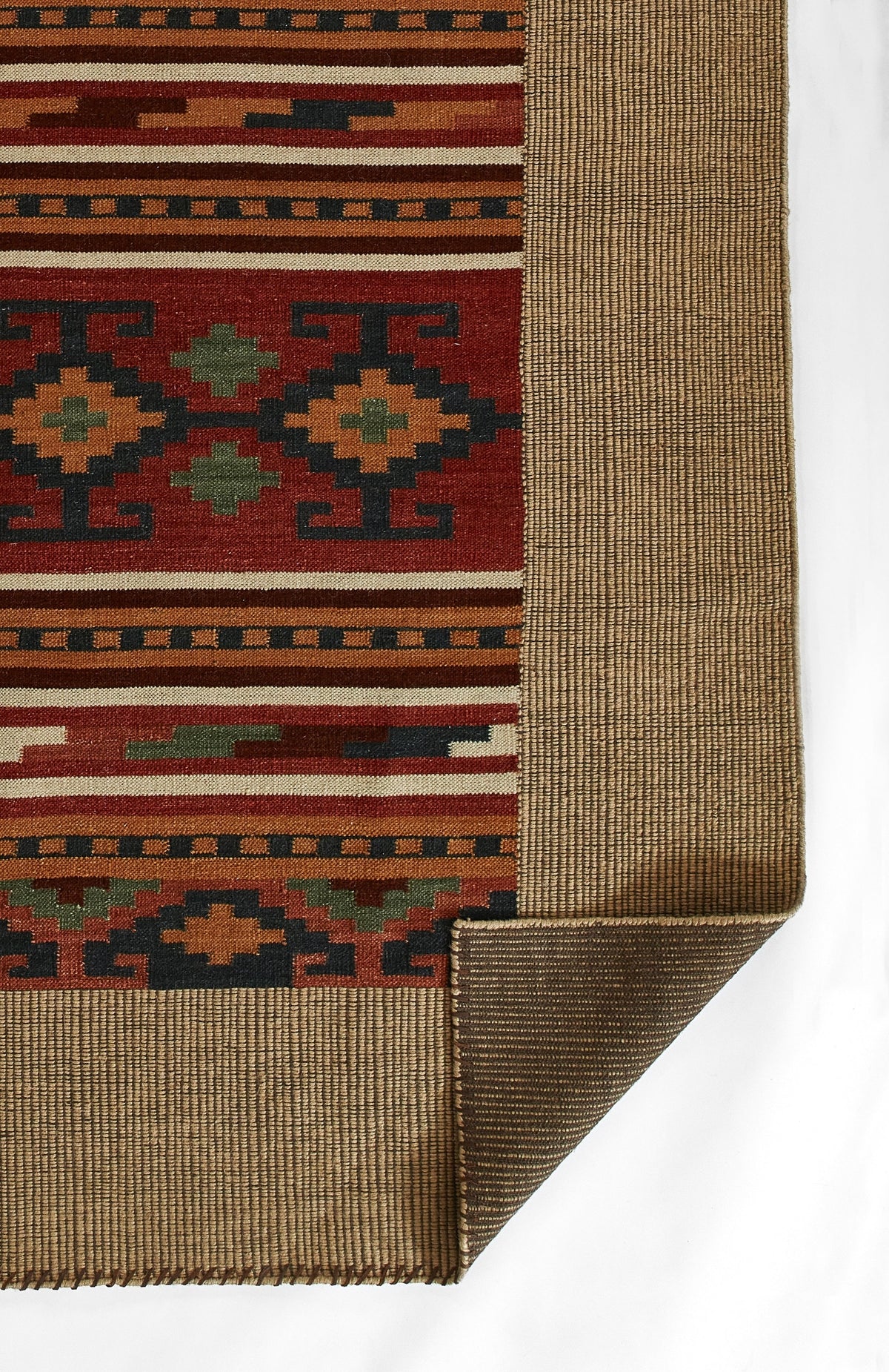 Alba Motif Hand Woven Rug