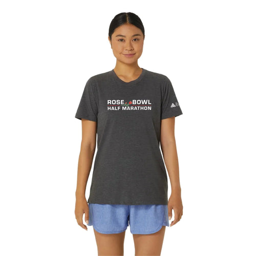 2026 Rose Bowl Half Marathon - ASICS Women's PR Poly Cotton Tee (2012D014) (RB26-02)