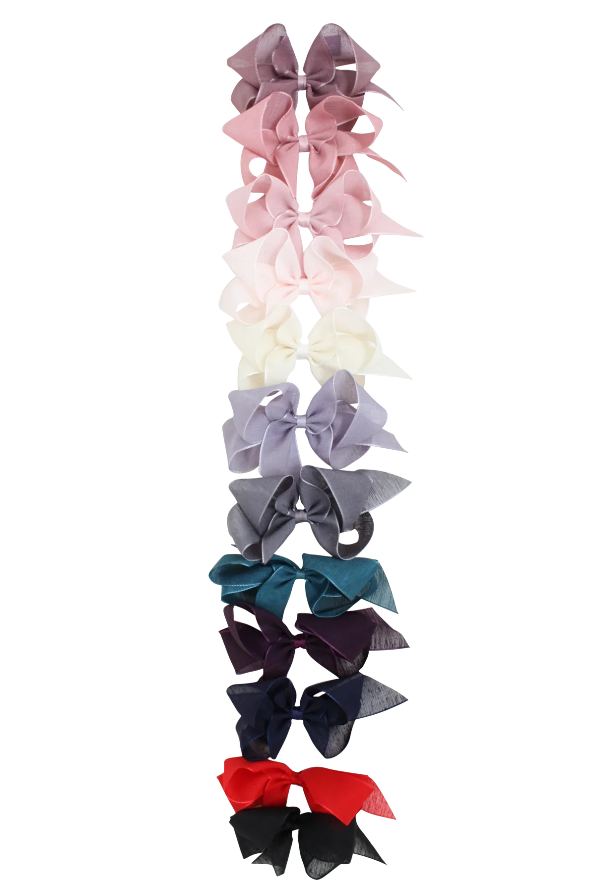 Empress Giant 7" Silk Bows - Select Color