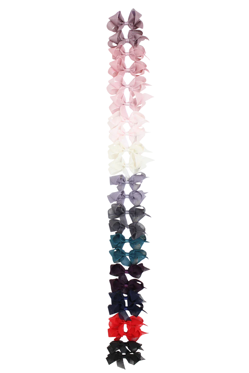 Empress Small 4" Linen Bows - Select Color