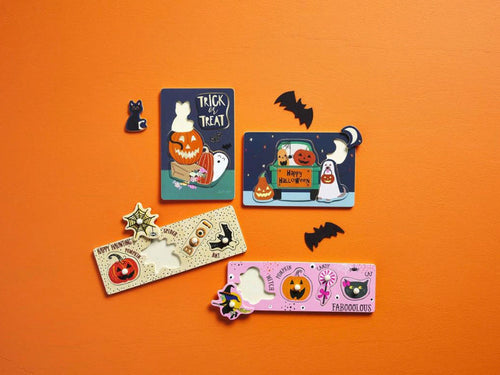 Halloween Wood Puzzles - Choose Design