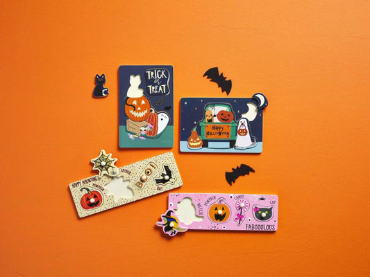 Halloween Wood Puzzles - Choose Design