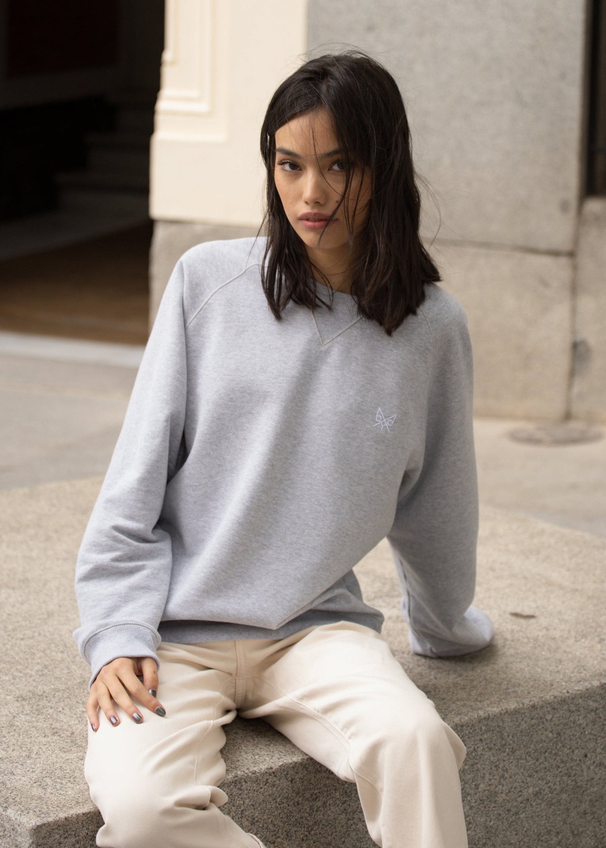 "The Rigger" Classic Sweater | Gray