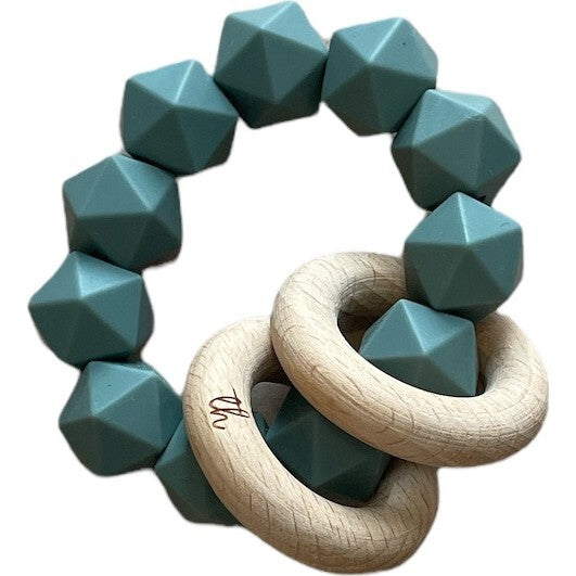 Abby Teething Rattle - Select Color