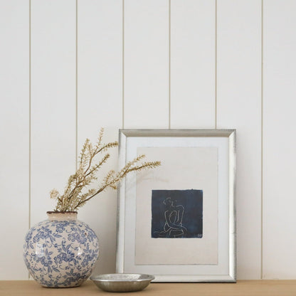 "Figure Line Drawing III" Framed Art Print