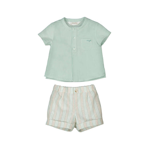 Aqua Shirt & Short Set - Select Size