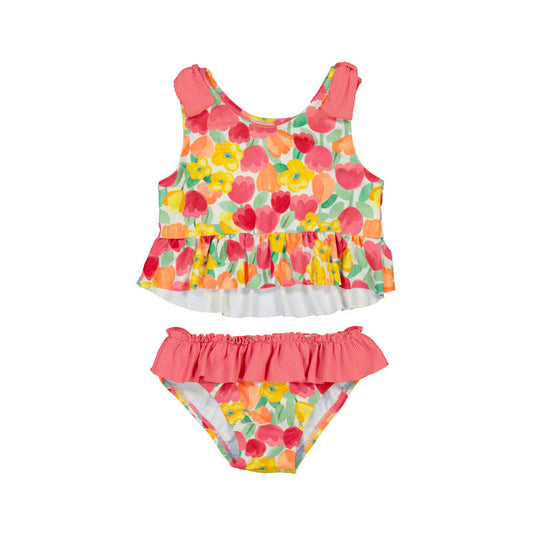 Hibiscus Floral 2-Piece Bathing Suit - Select Size