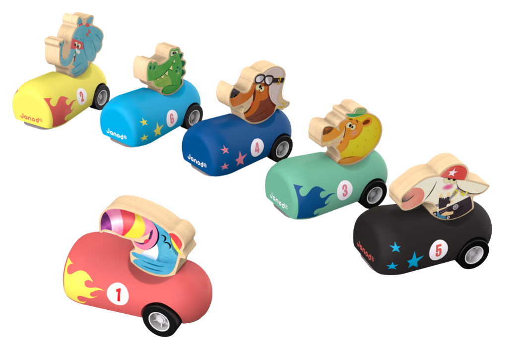 Appelpop Pull-Back Cars - Select Style