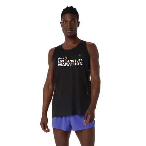 2026 ASICS Los Angeles Marathon OFFICIAL SINGLET - ASICS Men's Metarun Singlet (2011D508-001) (LA26-03)