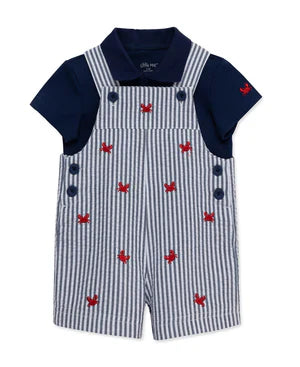 Crab Woven Shortall Set - Select Size