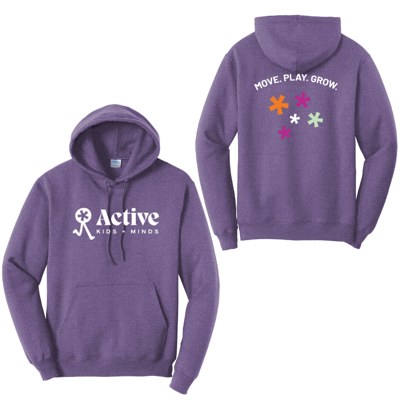 Active Kids & Minds - Unisex Fleece Pullover Hooded Sweatshirt (PC78H)