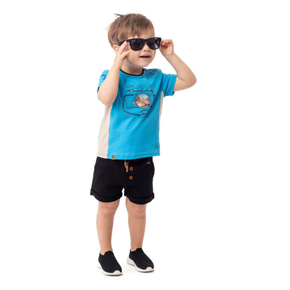 Capture The Moment Baby Boys Short Sleeve Tee - Select Size