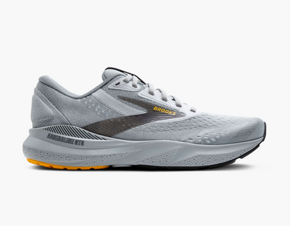 Brooks Mens Adrenaline GTS 24- Alloy/White/Gold Fusion (1104371D084)