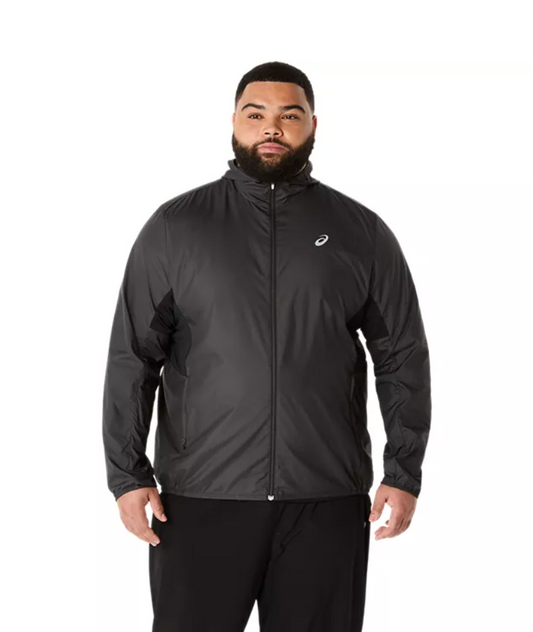 ASICS Men's Silver Jacket Black (2011D235)