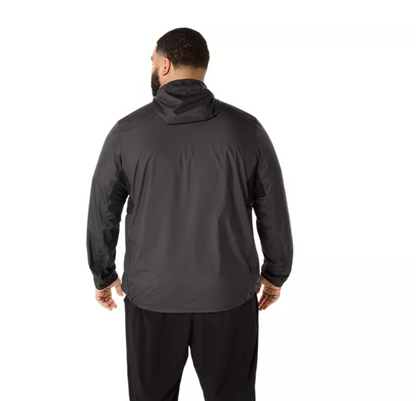 ASICS Men's Silver Jacket Black (2011D235)