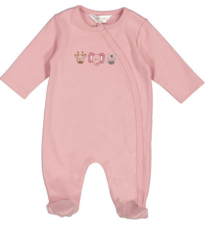 Baby Safari Girl Onesie in Orchid