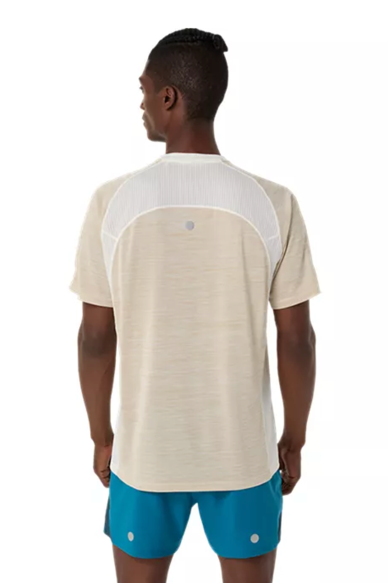 2026 ASICS LA Marathon-ASICS Men's Road SS Top Cream (2011D453) (LA26-18)