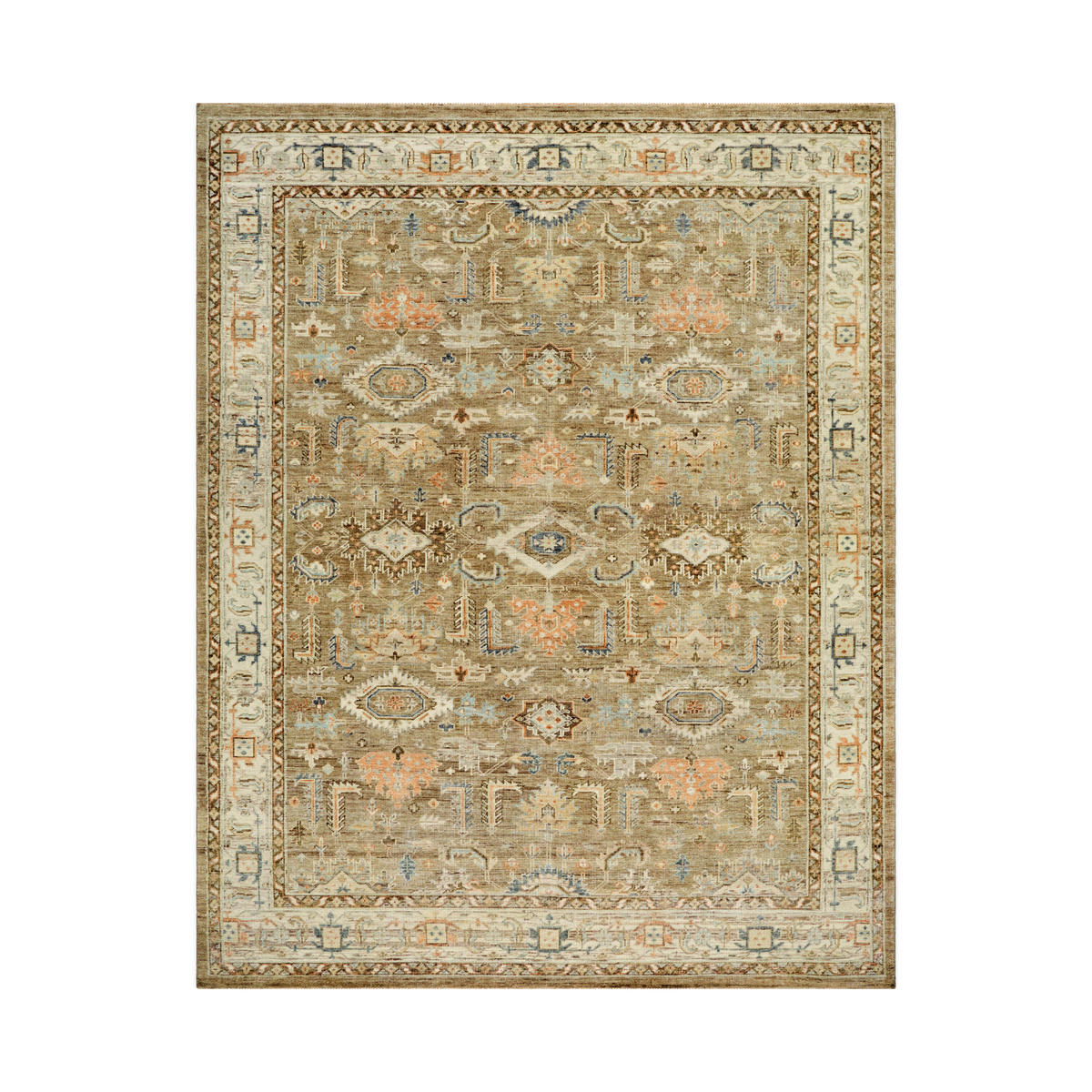 Bijar Bark / Multi Rug