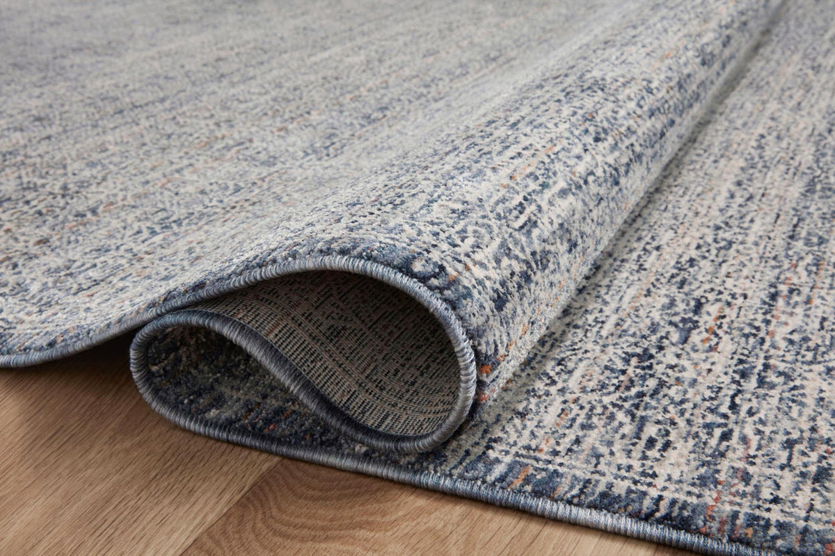 Amber Lewis x Loloi Zuma Denim / Ivory Rug