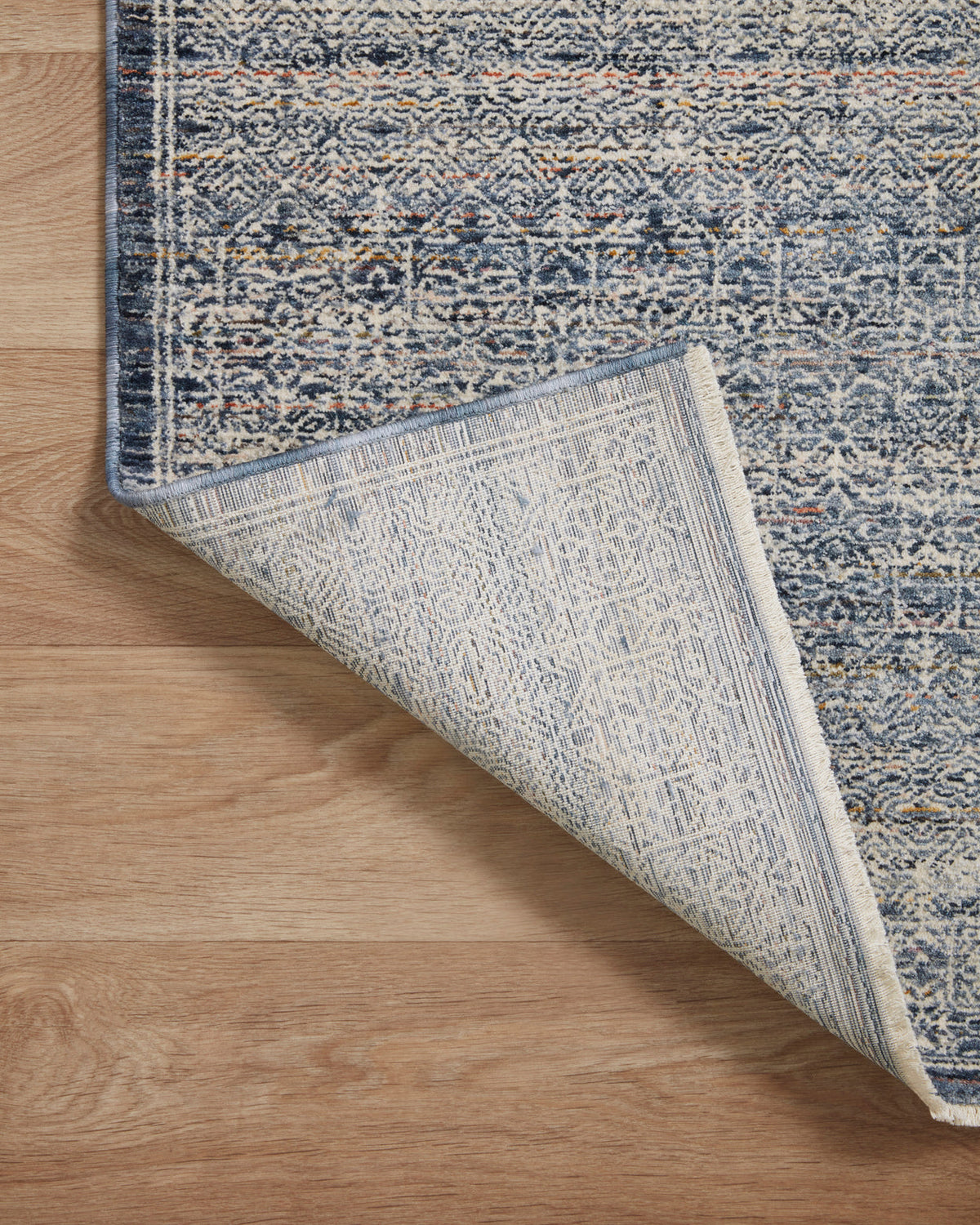 Amber Lewis x Loloi Zuma Denim / Ivory Rug