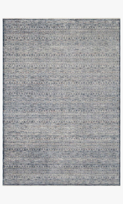 Amber Lewis x Loloi Zuma Denim / Ivory Rug