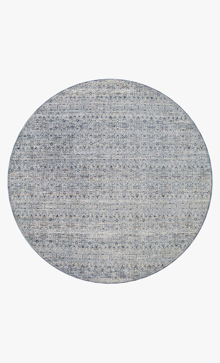 Amber Lewis x Loloi Zuma Denim / Ivory Rug