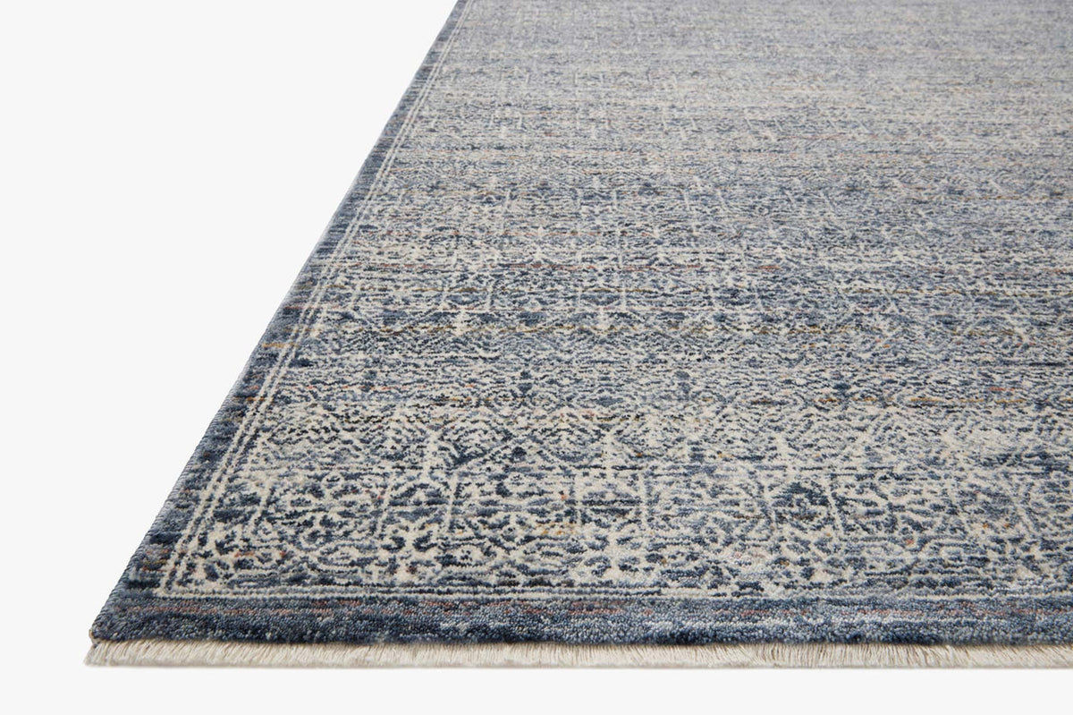 Amber Lewis x Loloi Zuma Denim / Ivory Rug