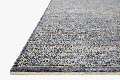 Amber Lewis x Loloi Zuma Denim / Ivory Rug