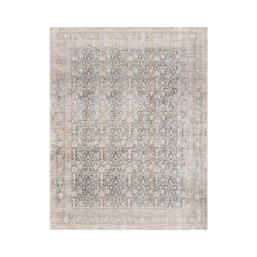Aria Navy / Blush Washable Rug