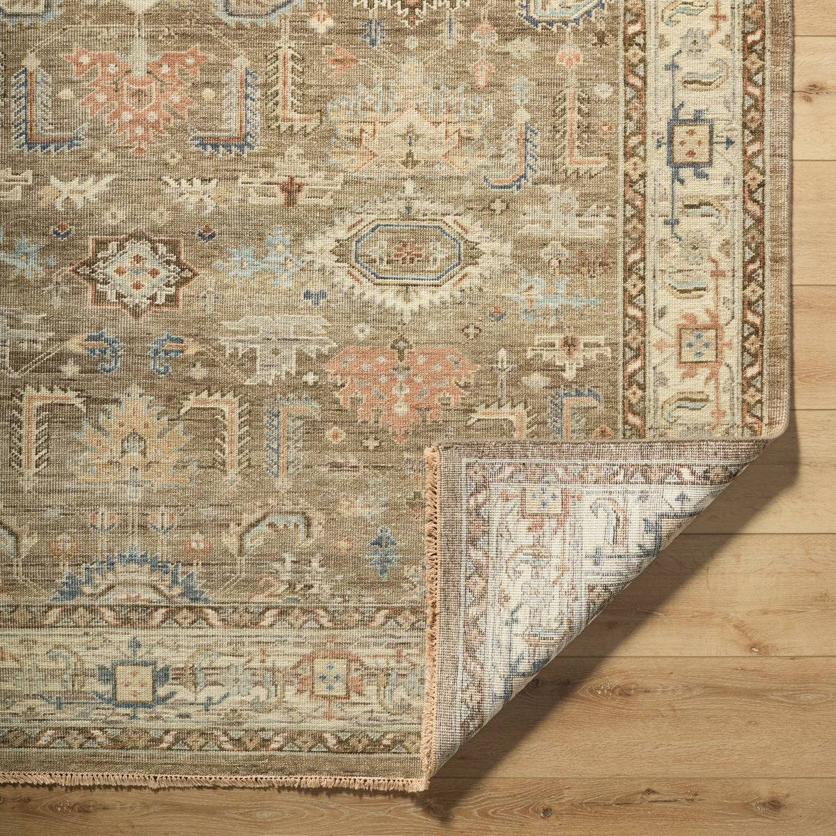 Bijar Bark / Multi Rug