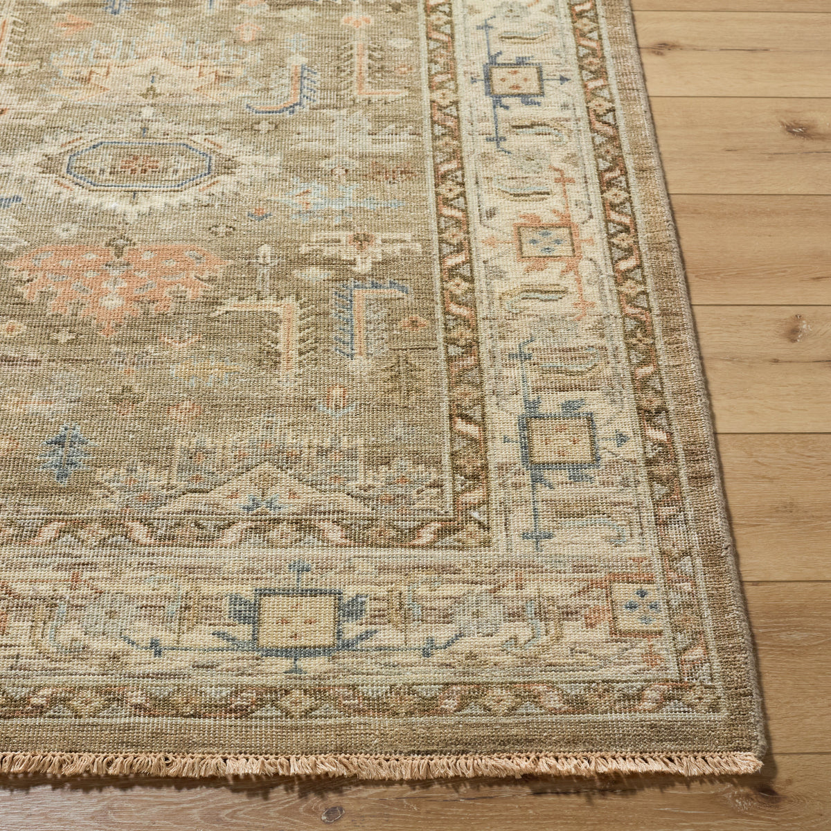 Bijar Bark / Multi Rug