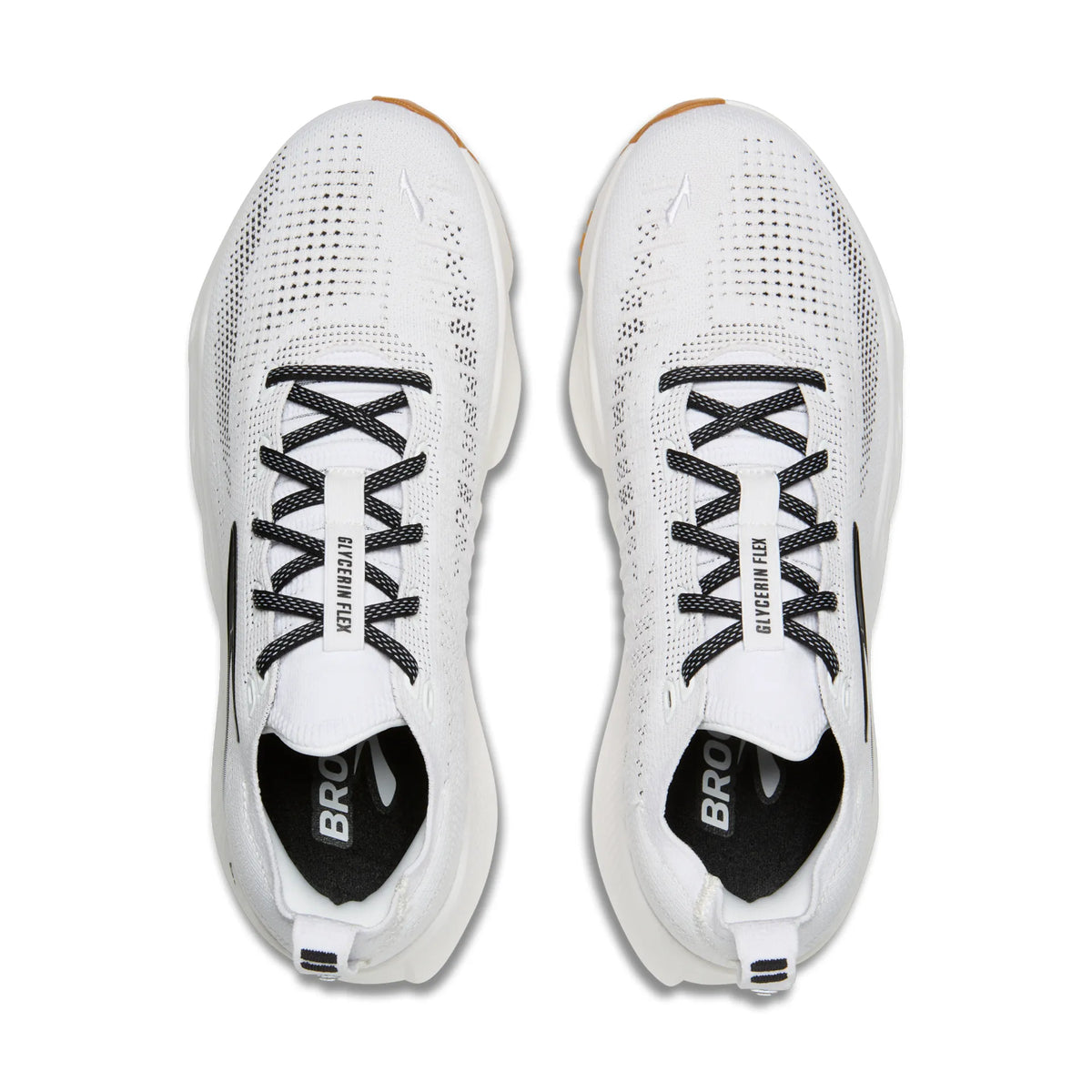 Brooks Men's Glycerin Flex - White/Black/Gum