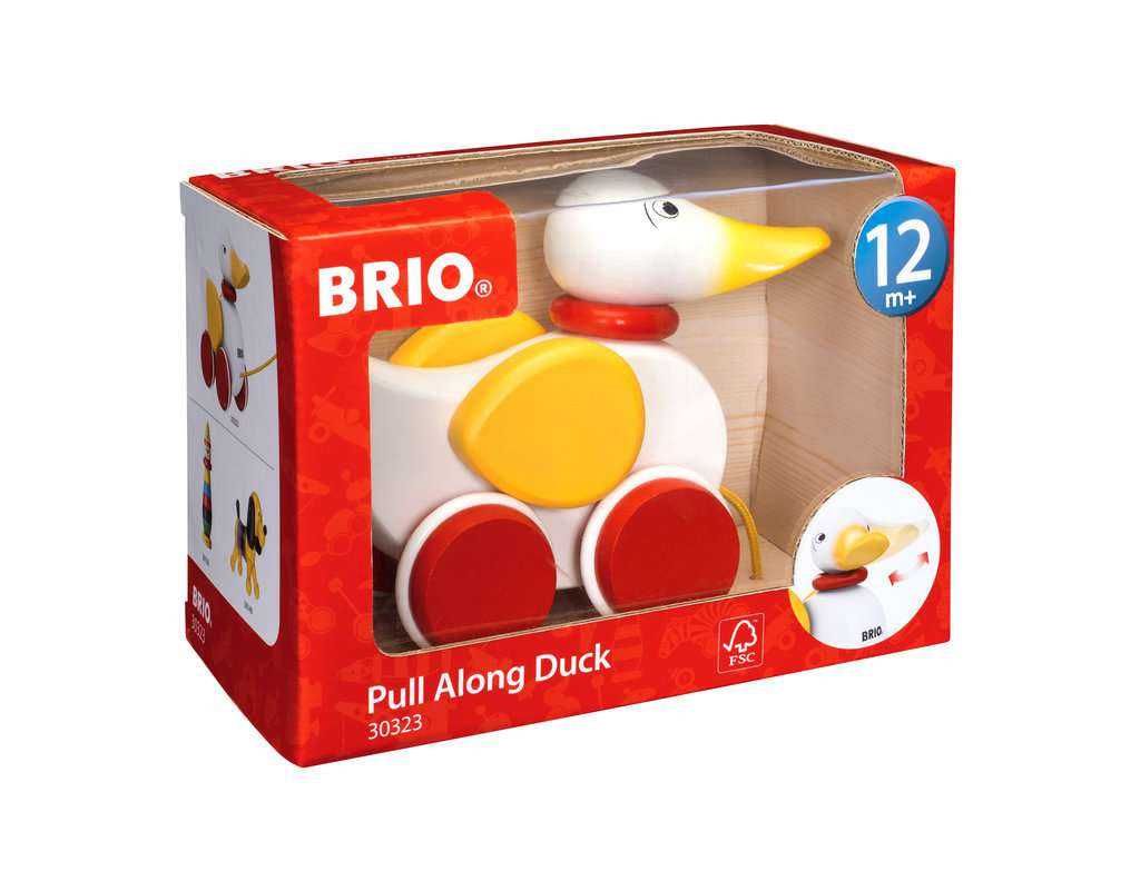 BRIO Pull Along Duck