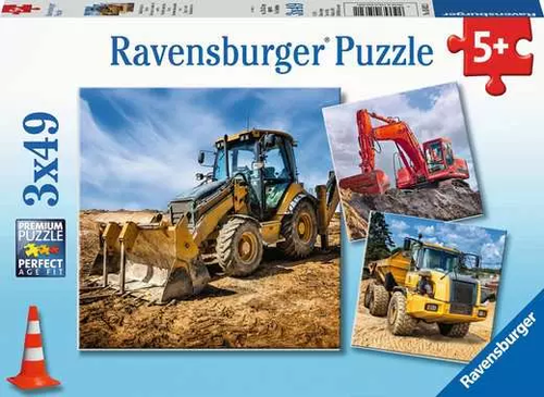 Diggers at Work Puzzle