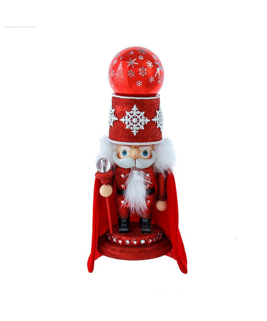 14.5" Hollywood Nutcrackersâ¢ Musical Red Soldier With Water Globe Nutcracker