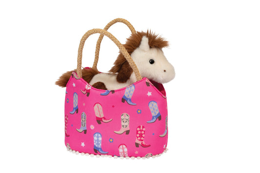 Cowgirl Boots Sassy Sak with Horse