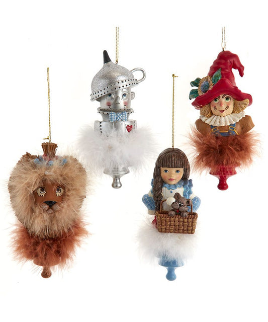 6" Holly Hatsâ¢ Oz Ornaments, 4-Piece Box