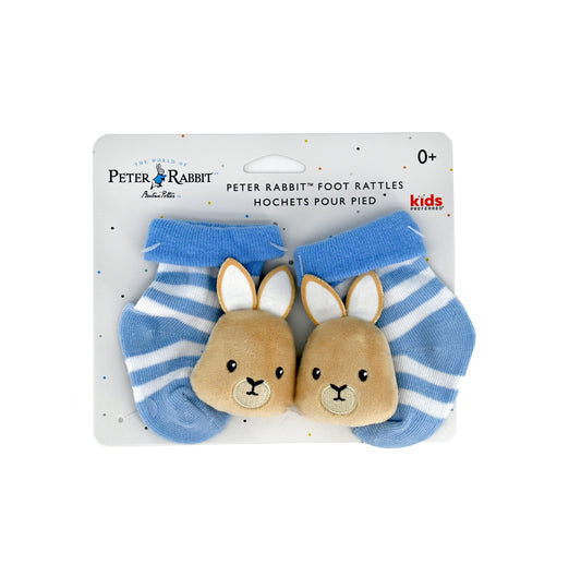 Beatrix Potter Peter Rabbit Foot Rattles