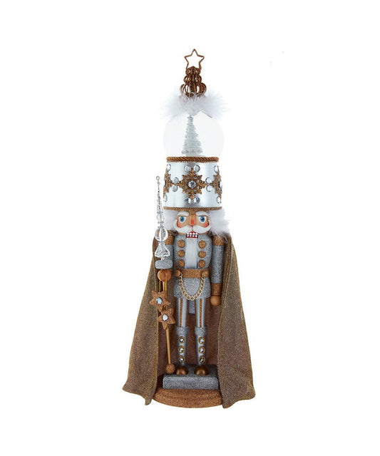 22" Hollywood Nutcrackersâ¢ Musical Gold & Silver Nutcracker With Water Globe