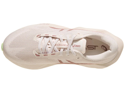 ASICS Women's NOVABLAST 6 WIDE - ROSE DUST/ILLUMINATE YELLOW