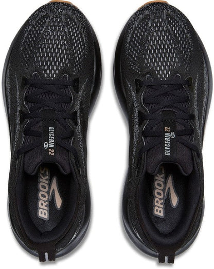 Brooks Men's Glycerin 22 - Black/Primer Gray/Biscuit