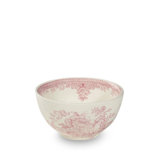 Burleigh Pink Asiatic Pheasant Sugar Bowl - Small