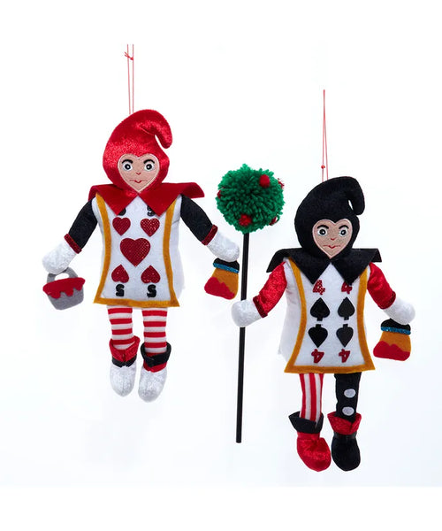 Card Soldier Ornaments